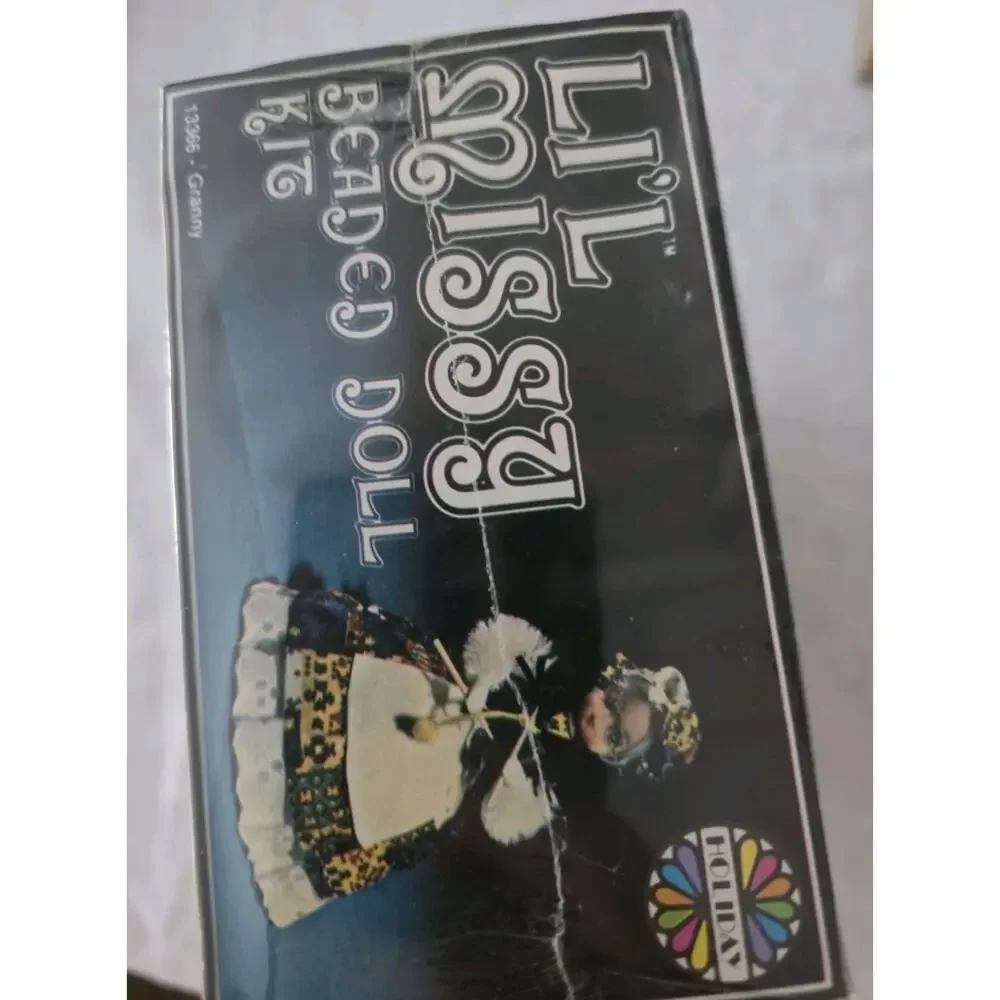 Walco Li'l Missy Beaded Doll Kit Sequin Vintage Granny #13366